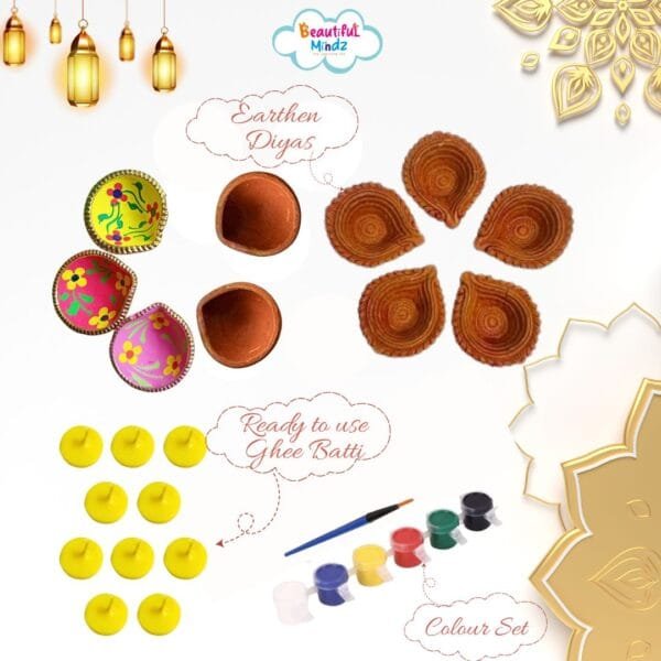 DIY Diya Making Kit